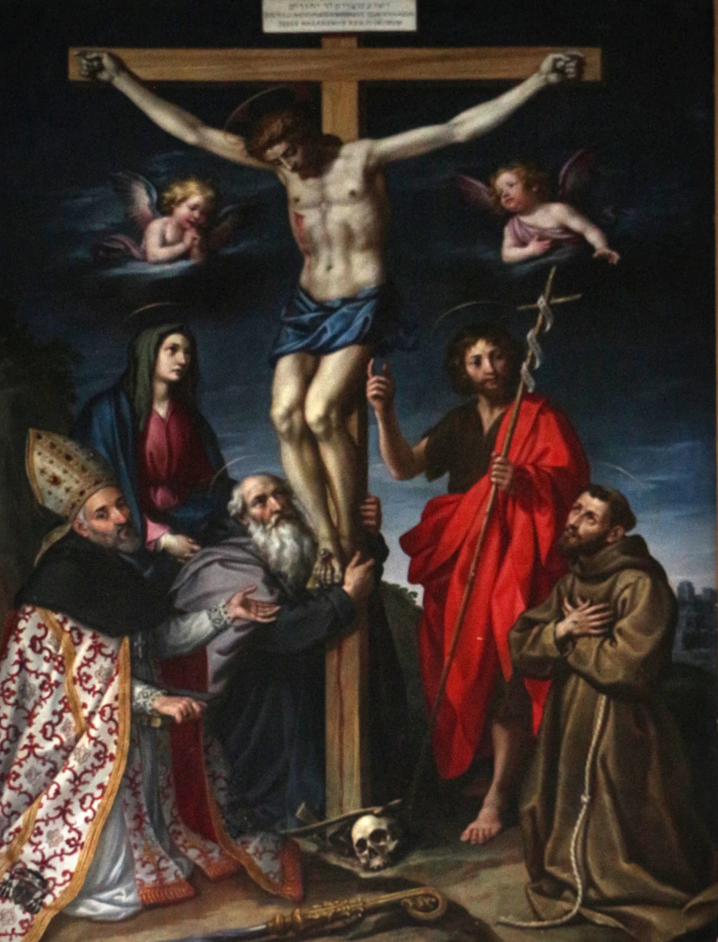 Crocifisso e santi - Duomo (Volterra)
